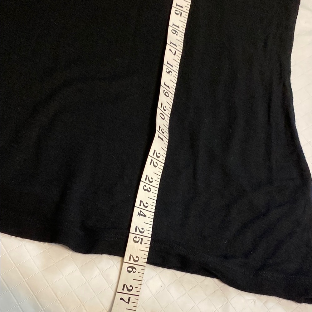 Apt 9 Classic Black V-Neck Short Sleeve Women's Top XL - Picture 6 of 6